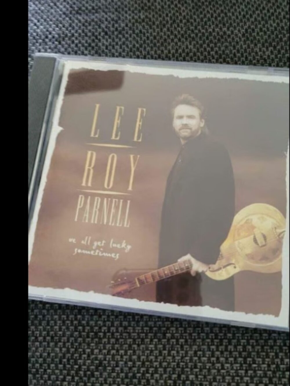 Lee Roy parnell we all get lucky sometimes cd